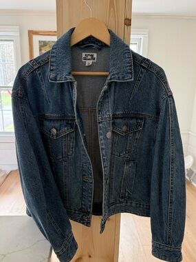 Future Collective Dark Blue Denim Jacket